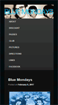 Mobile Screenshot of clubbluemondays.com